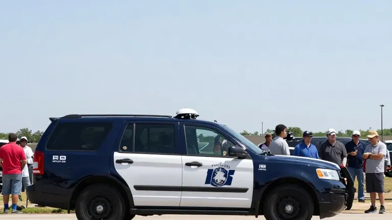 Illustration for: Federal Immigration Op: DHS reports 4,100 arrests in Texas